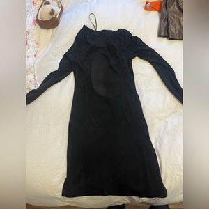 Lioness black mini dress